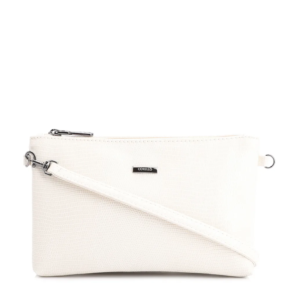 Bolsa Transversal Alt Lezard Off White