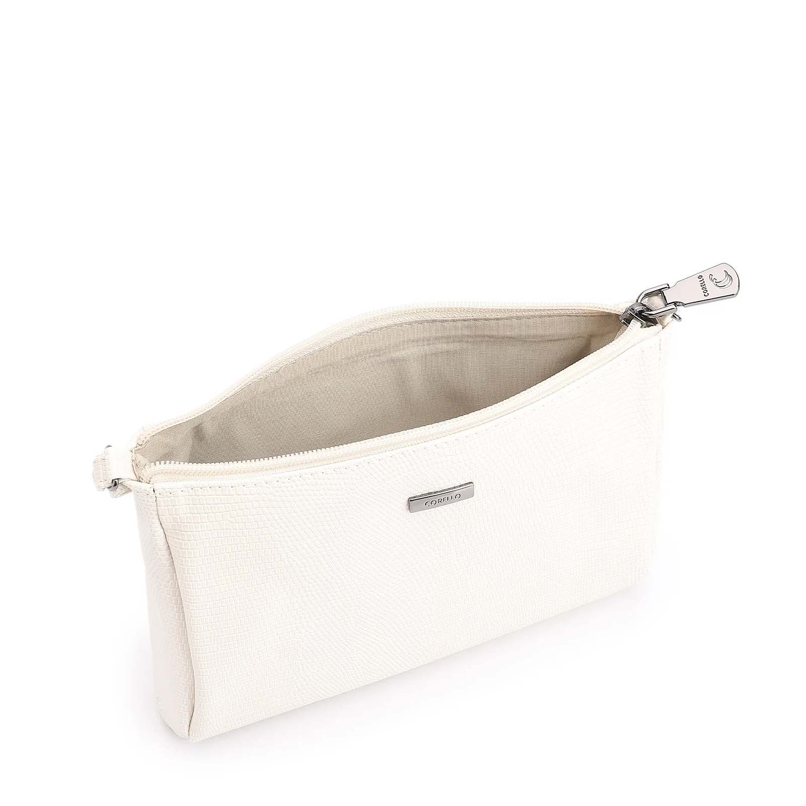 Bolsa Transversal Alt Lezard Off White