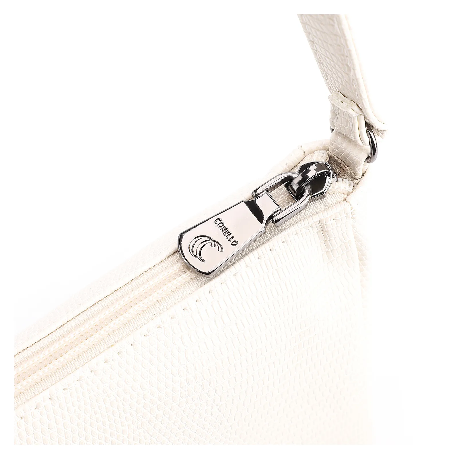 Bolsa Transversal Alt Lezard Off White