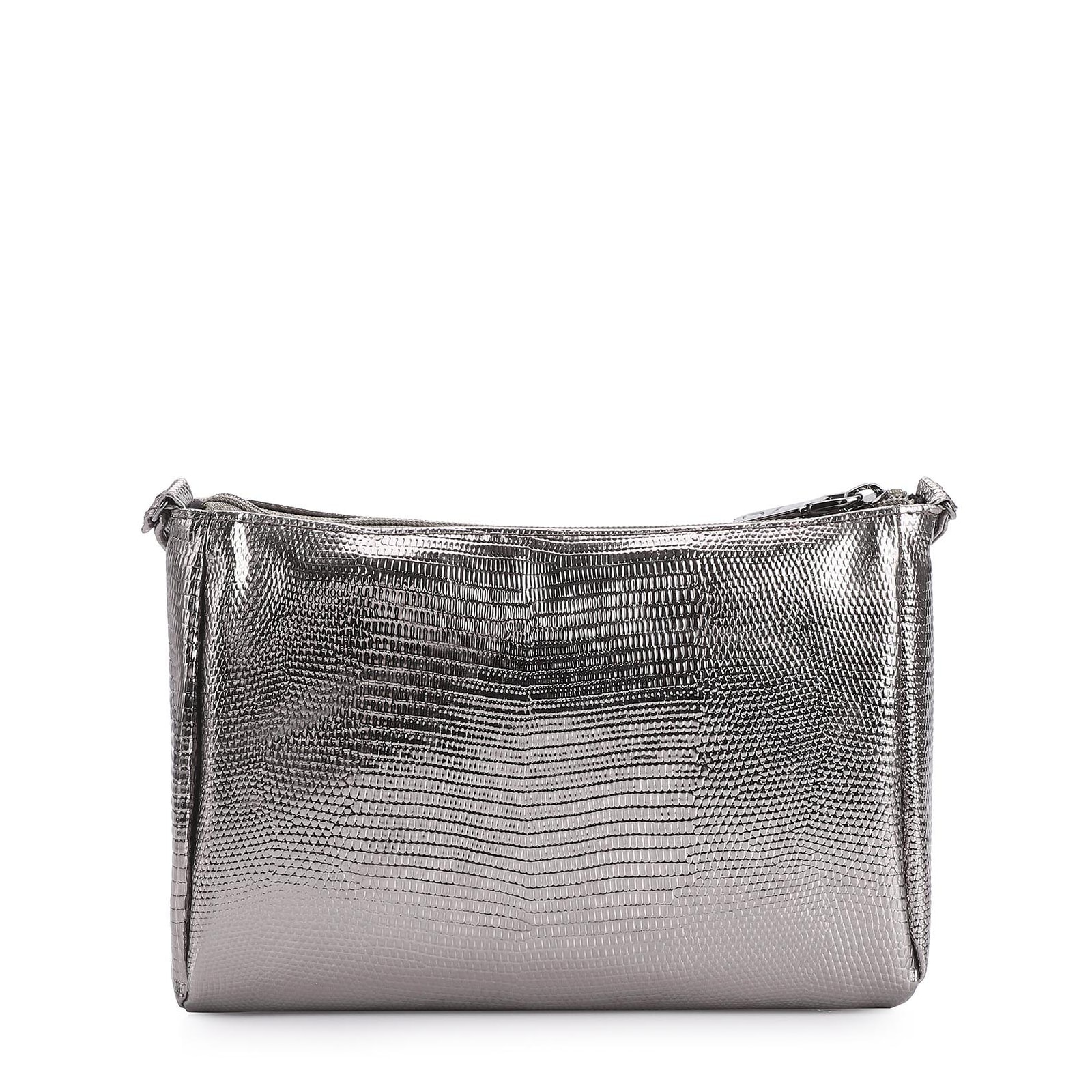 Bolsa Transversal Alt Lezard Prata