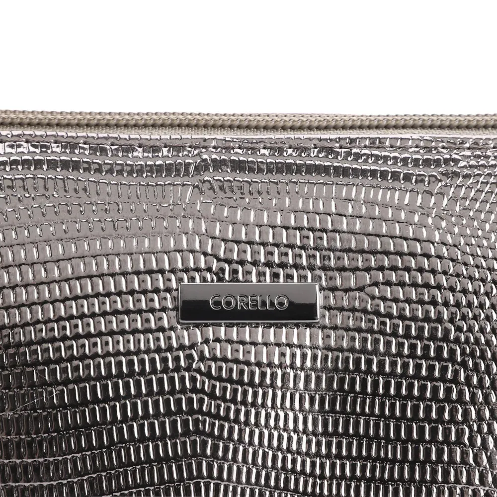 Bolsa Transversal Alt Lezard Prata - imagem 7