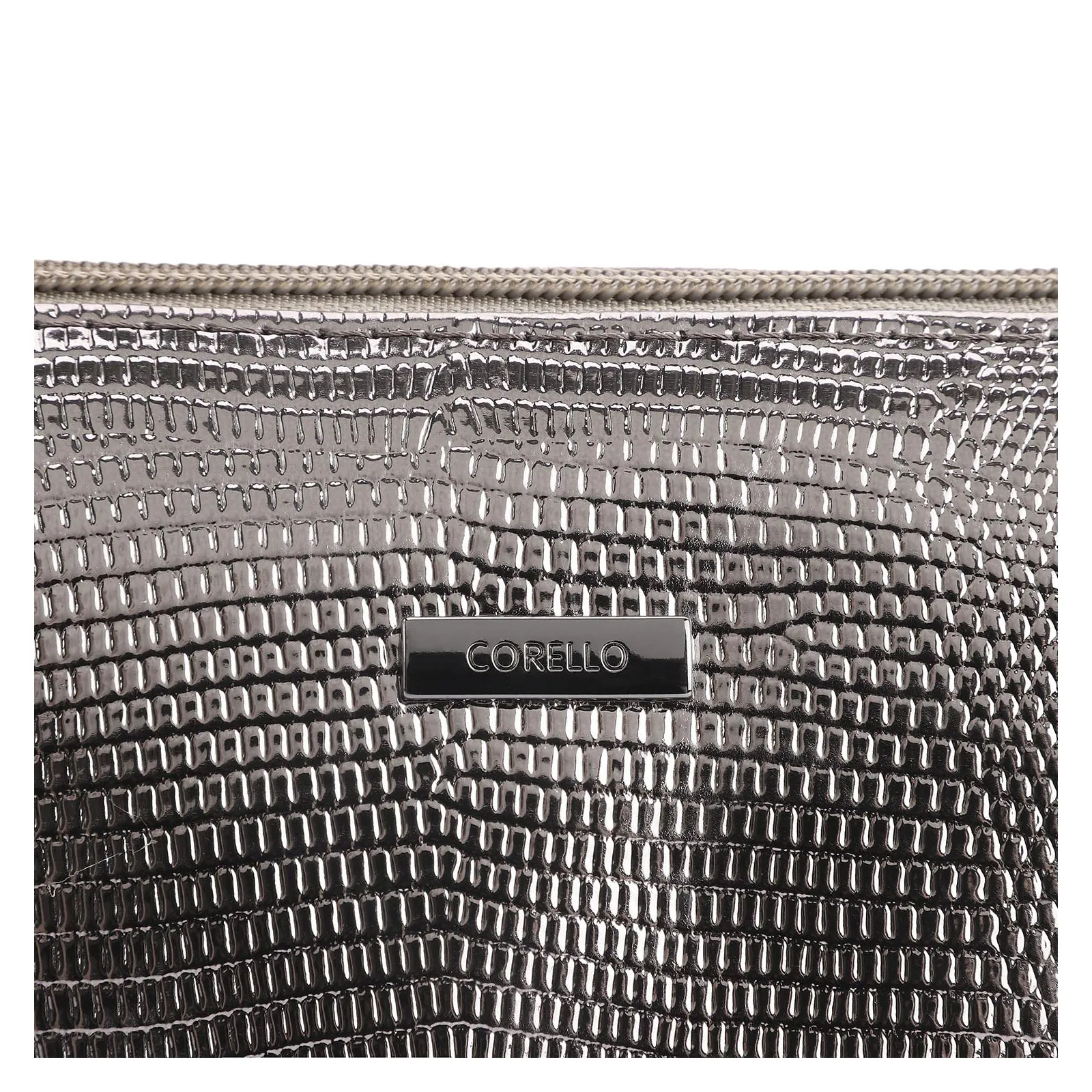 Bolsa Transversal Alt Lezard Prata