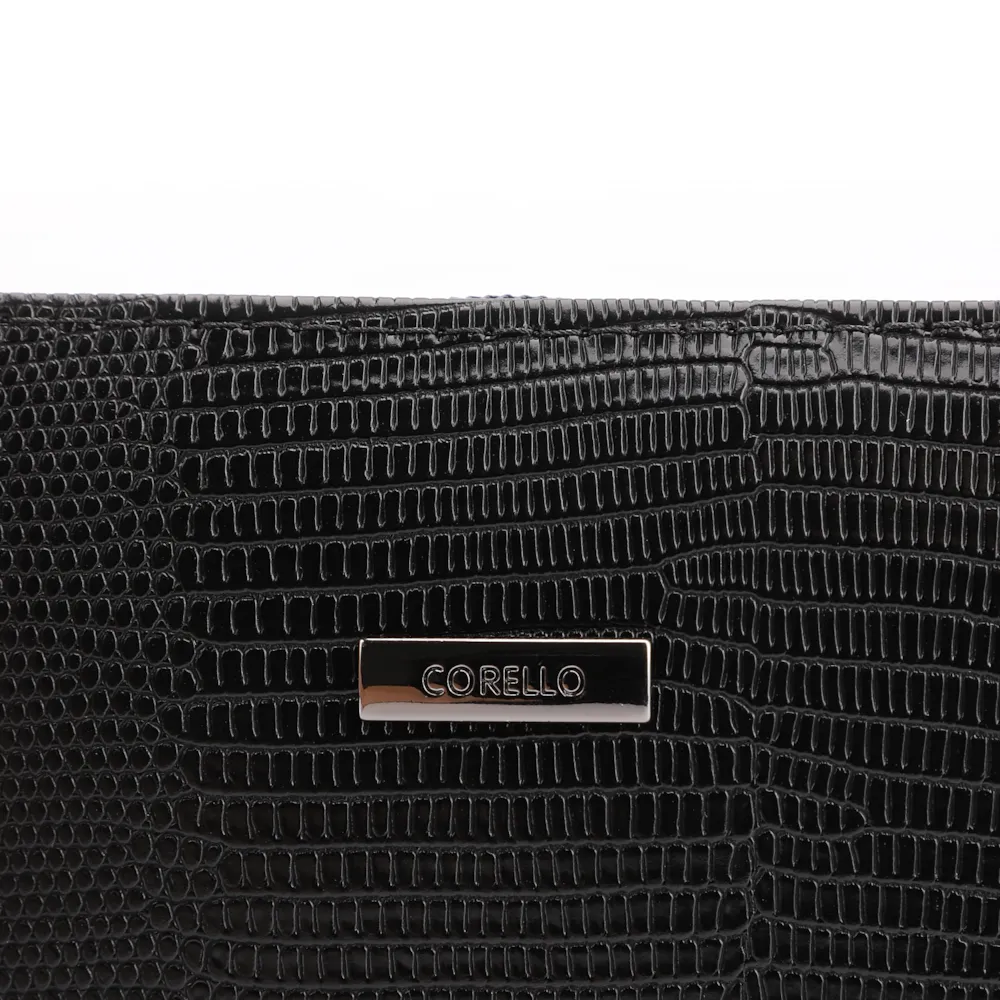 Bolsa Transversal Alt Lezard Preto - imagem 6