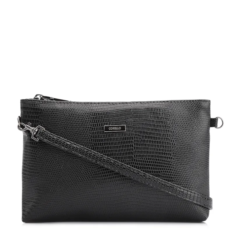 Bolsa Transversal Alt Lezard Preto
