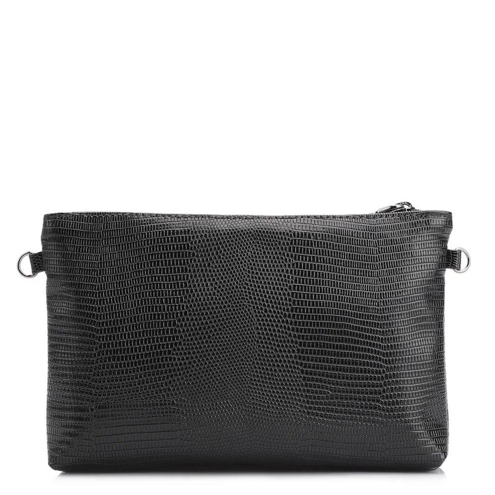 Bolsa Transversal Alt Lezard Preto - imagem 3