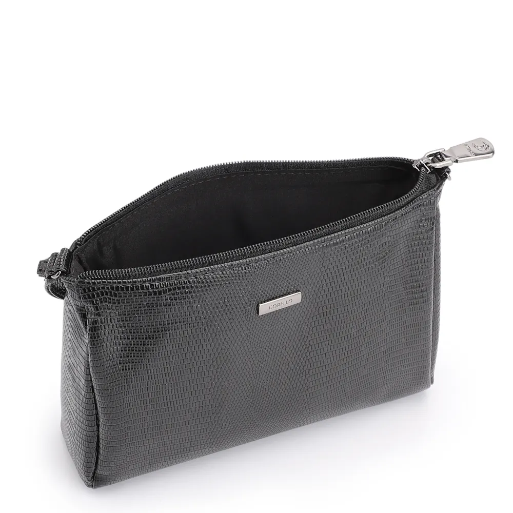 Bolsa Transversal Alt Lezard Preto - imagem 5