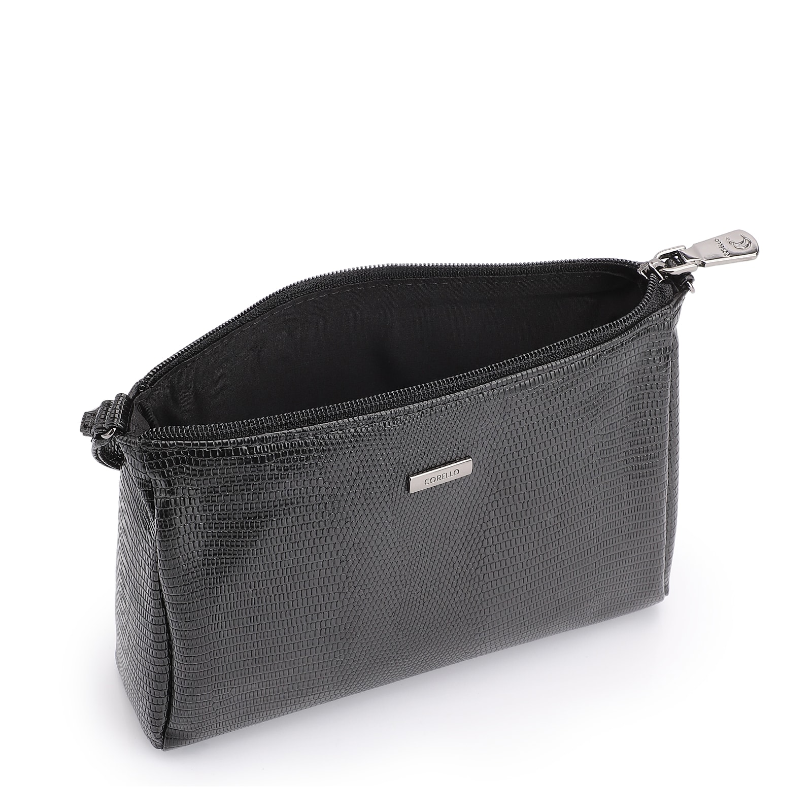 Bolsa Transversal Alt Lezard Preto