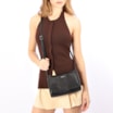 Bolsa Transversal Alt Lezard Preto - imagem 2