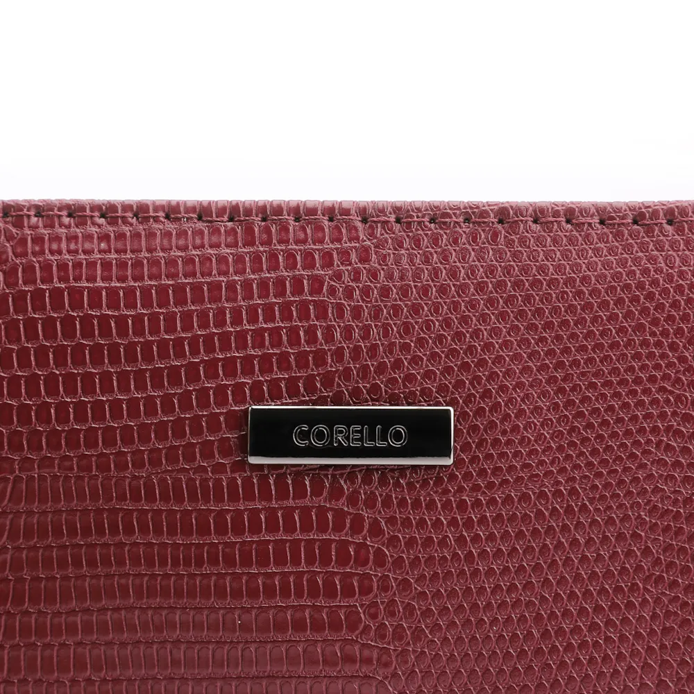 Bolsa Transversal Alt Lezard Vinho - imagem 6