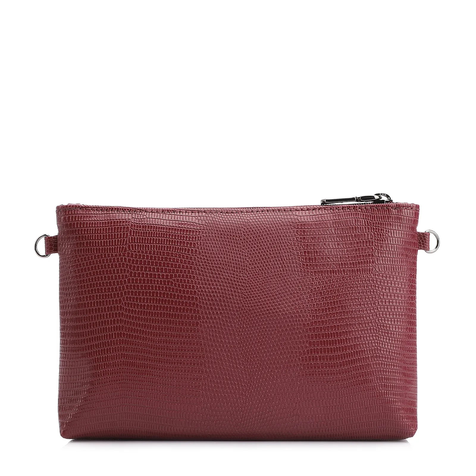 Bolsa Transversal Alt Lezard Vinho