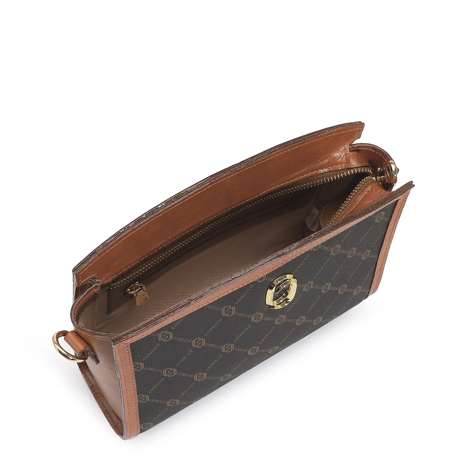 Bolsa Transversal Alt Marrom