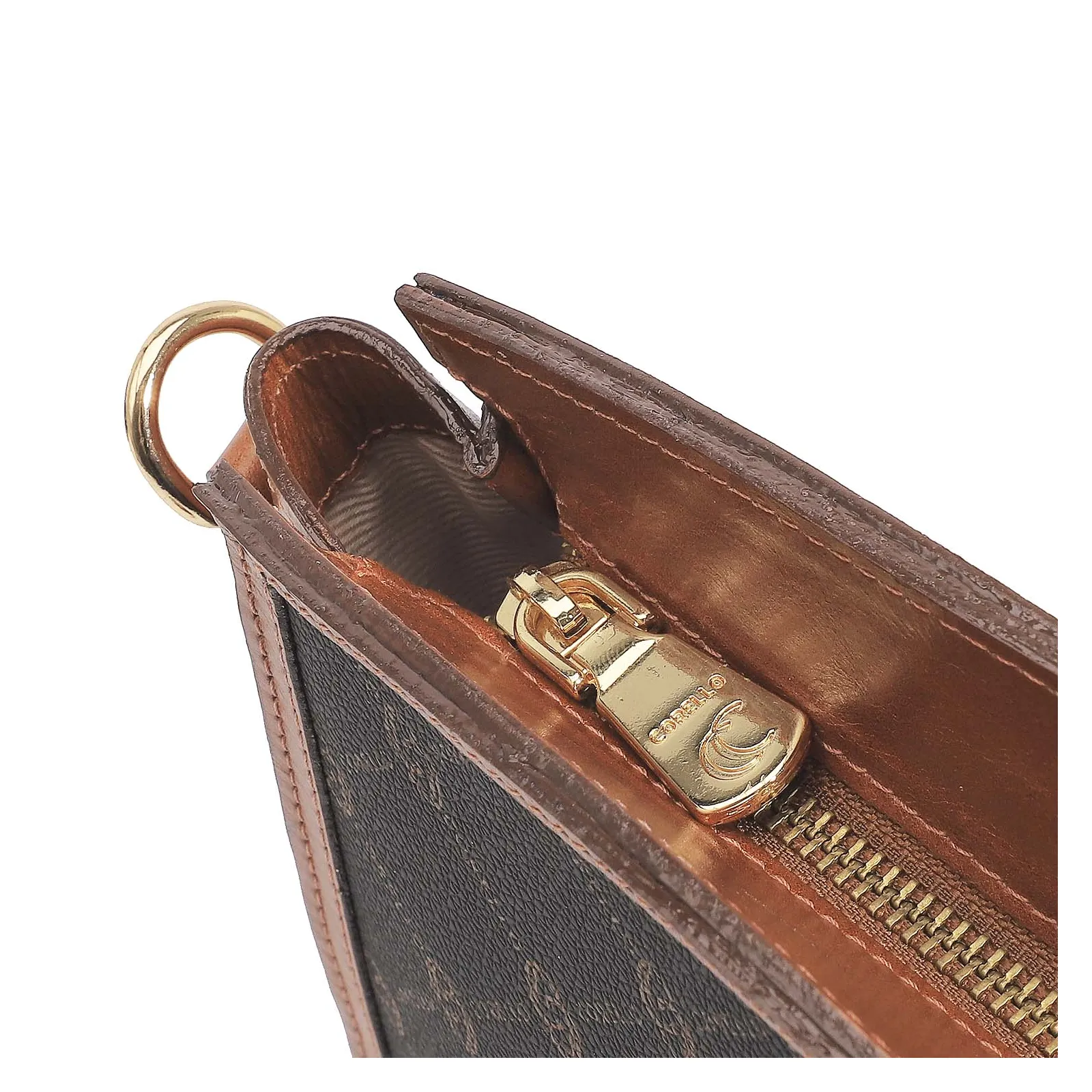 Bolsa Transversal Alt Marrom