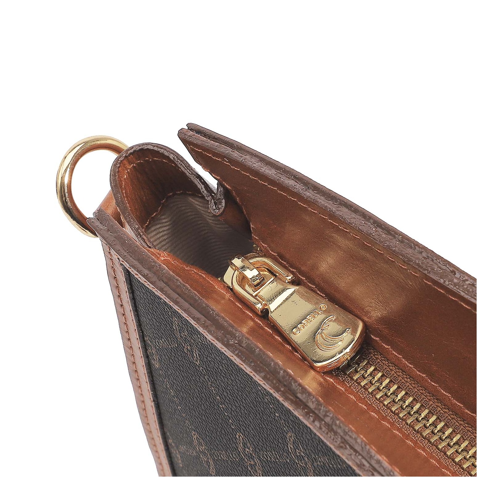 Bolsa Transversal Alt Marrom