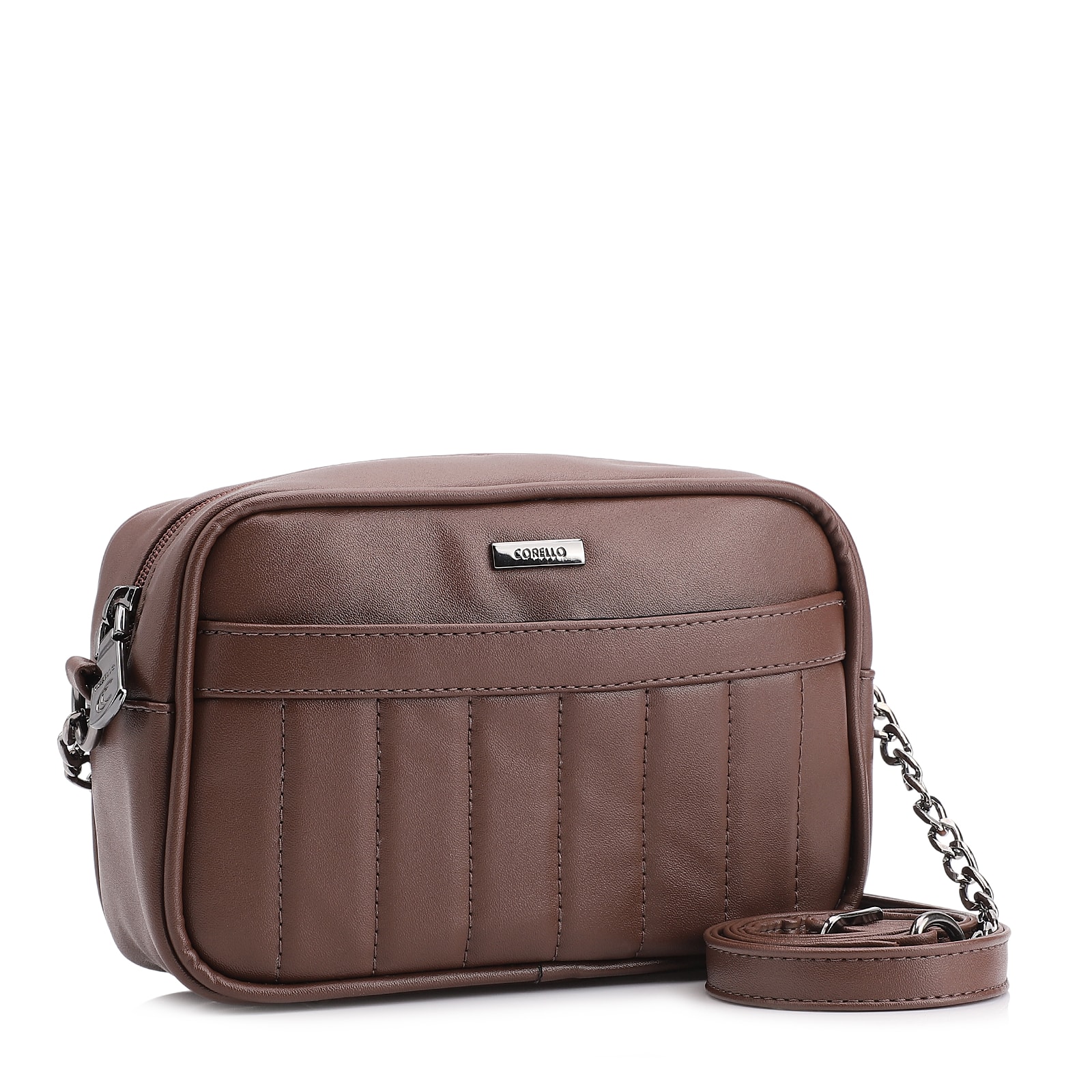 Bolsa Transversal Alt Marrom