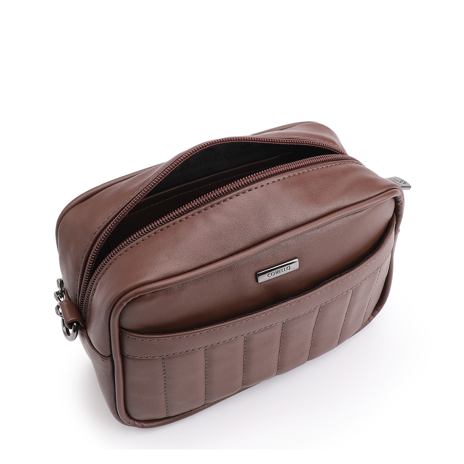 Bolsa Transversal Alt Marrom