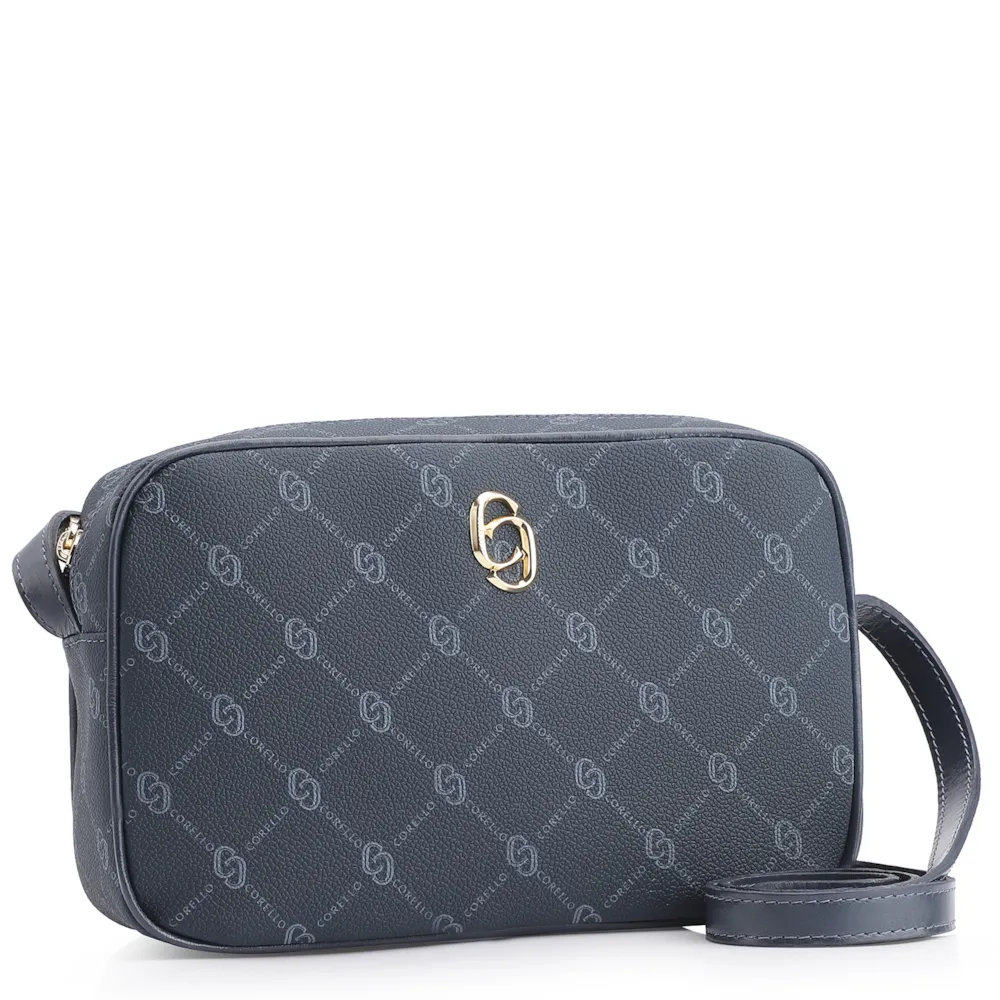 Bolsa Transversal Alt Monograma Azul - imagem 2