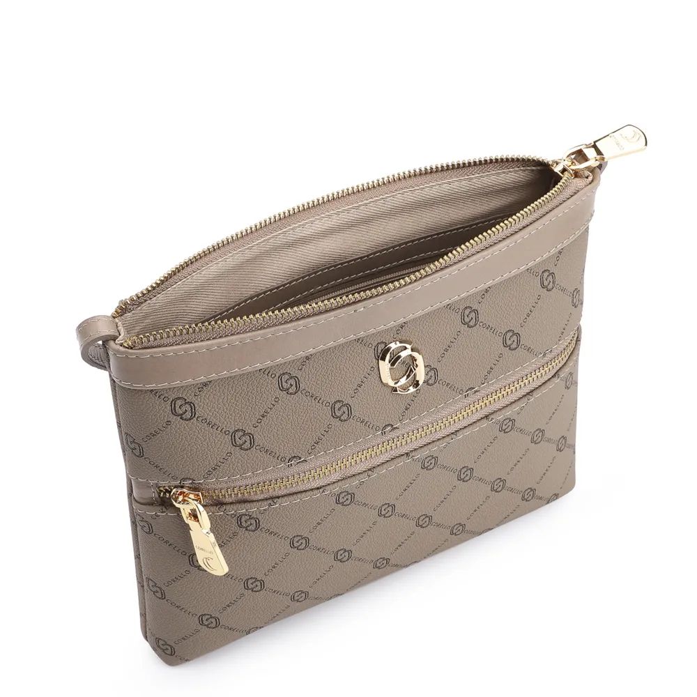 Bolsa Transversal Alt Monograma Bege - imagem 4