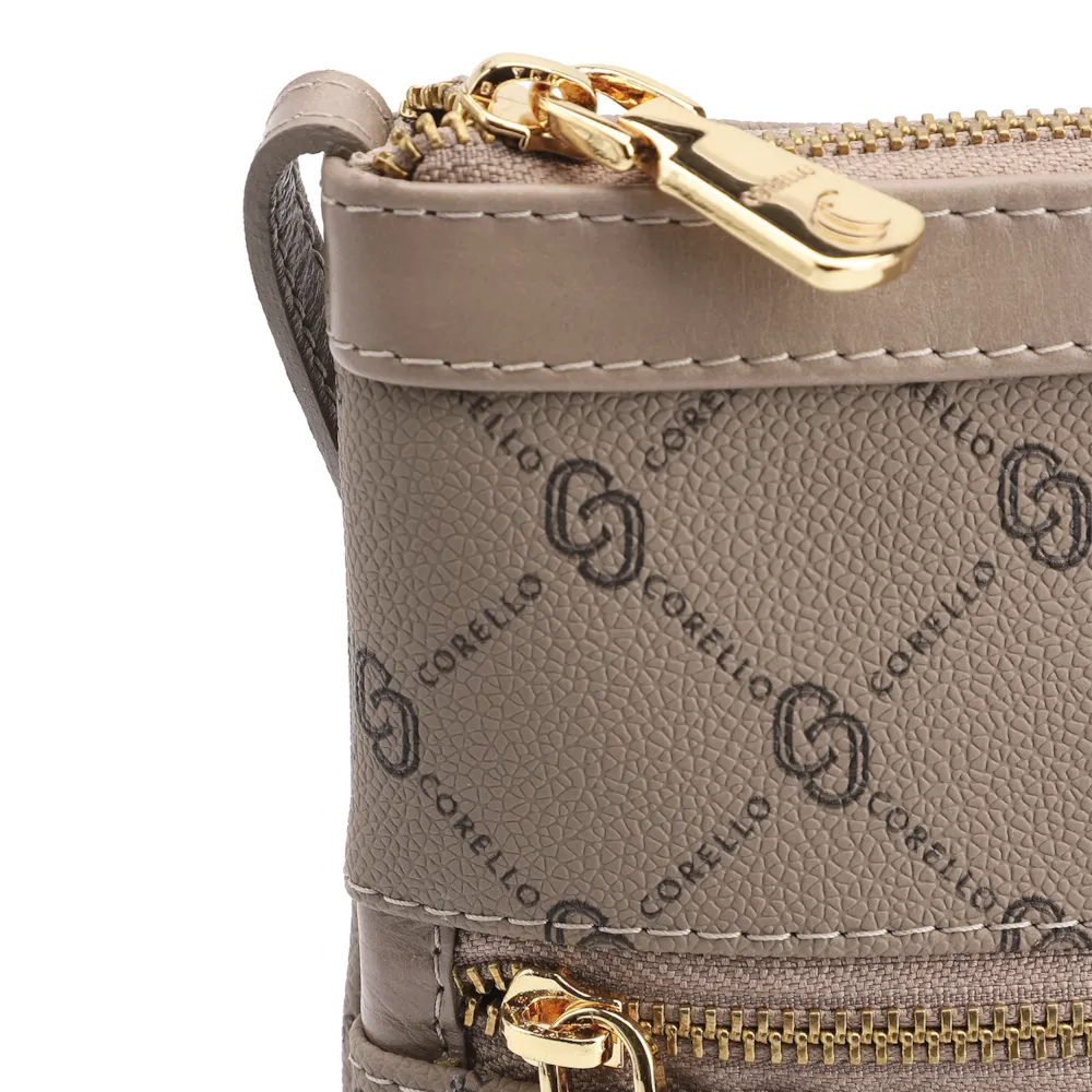 Bolsa Transversal Alt Monograma Bege - imagem 5
