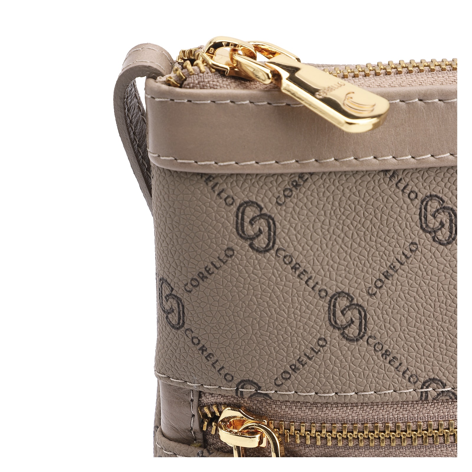 Bolsa Transversal Alt Monograma Bege