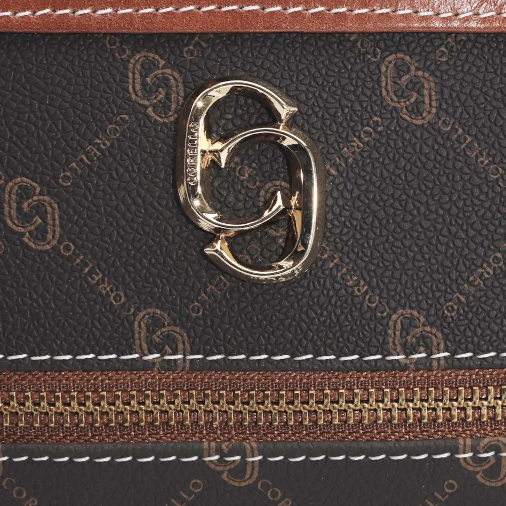 Bolsa Transversal Alt Monograma Marrom - imagem 8