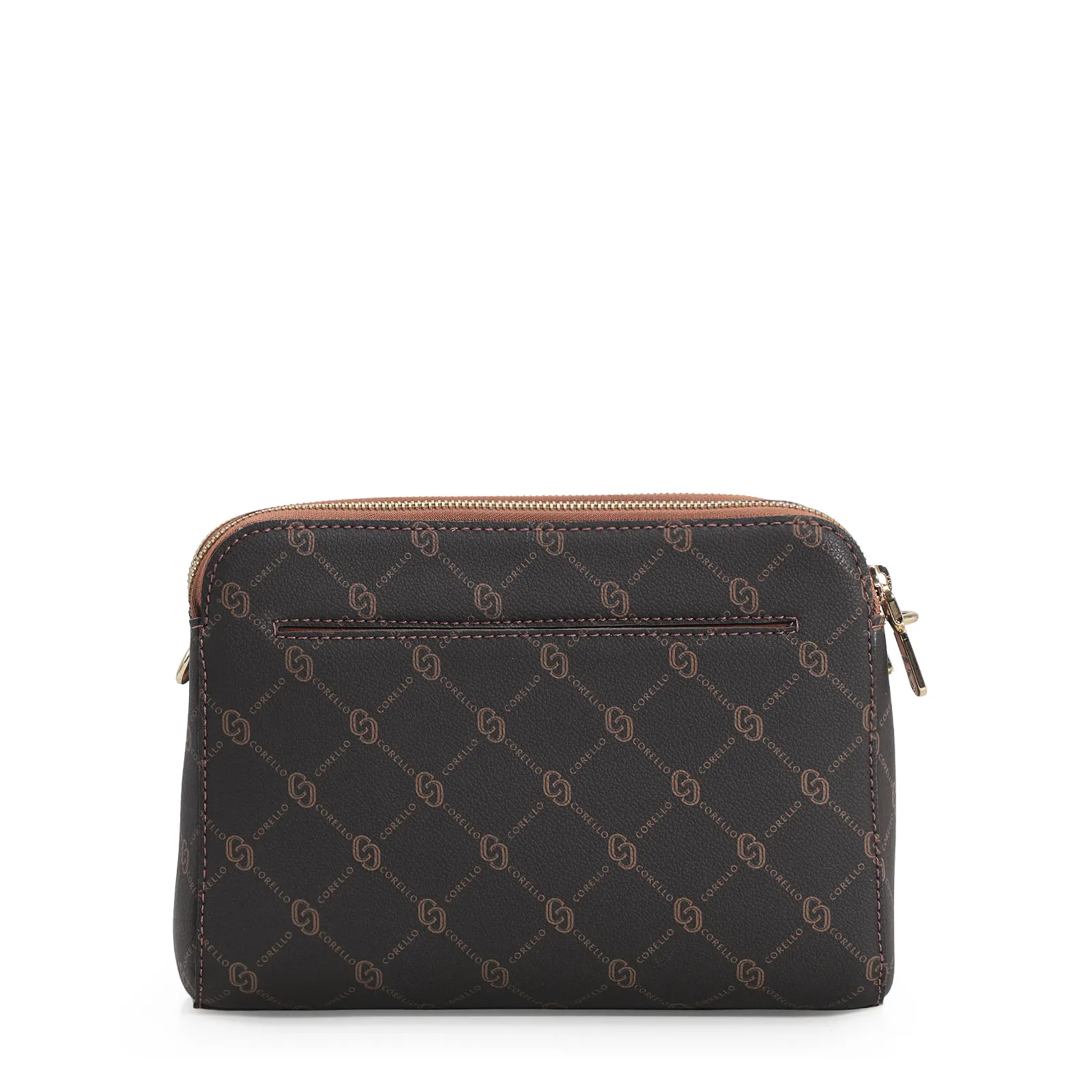 Bolsa Transversal Alt Monograma Marrom