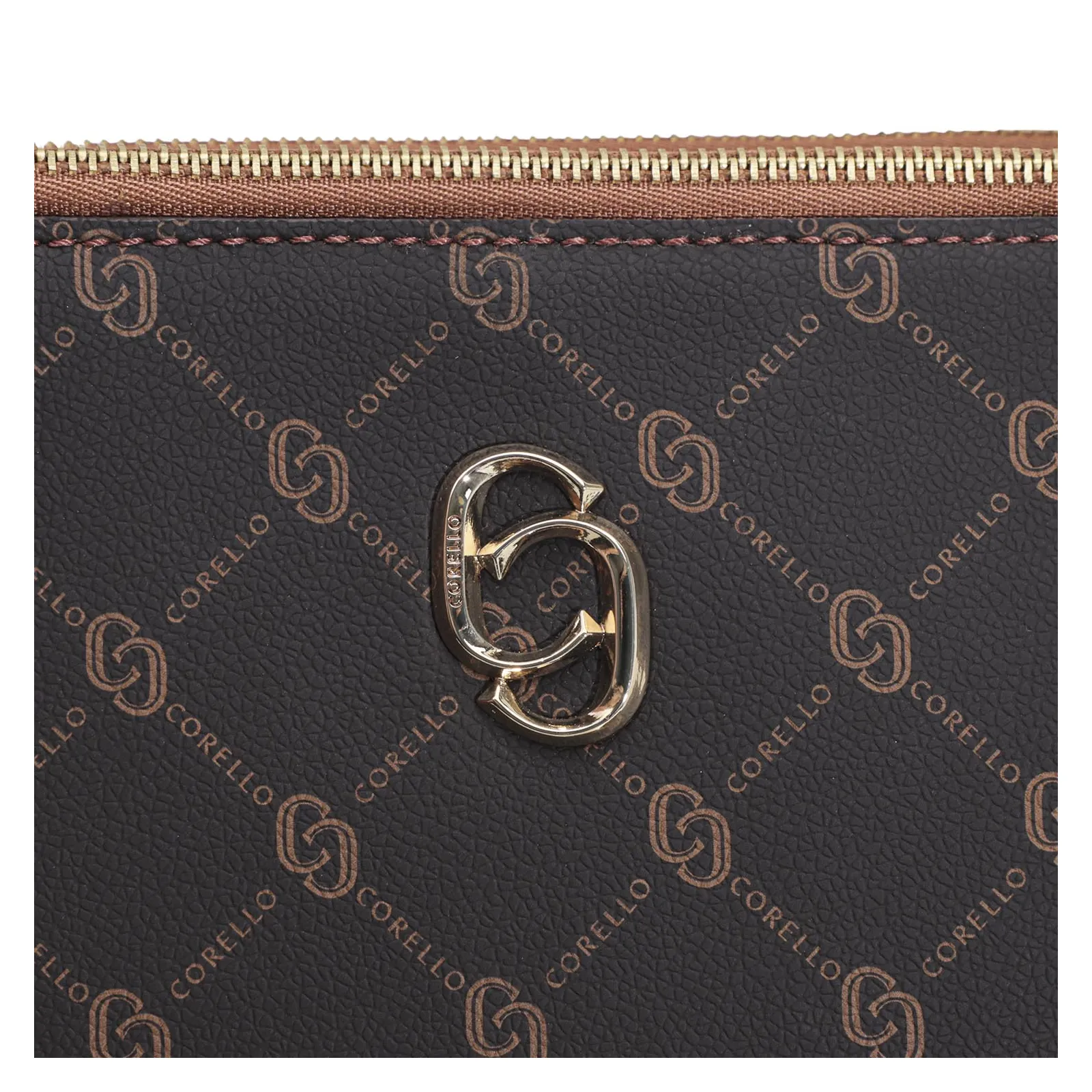 Bolsa Transversal Alt Monograma Marrom