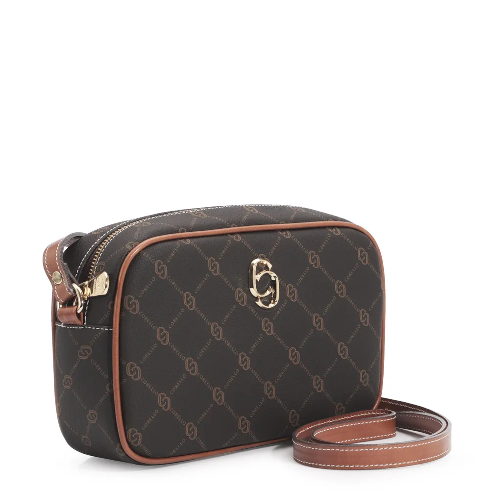 Bolsa Transversal Alt Monograma Marrom - imagem 3