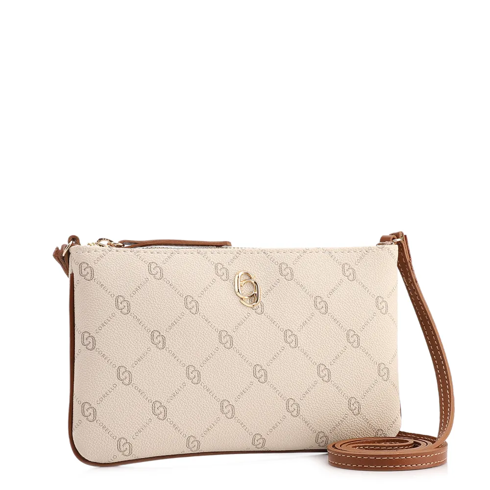 Bolsa Transversal Alt Monograma Off White - imagem 3