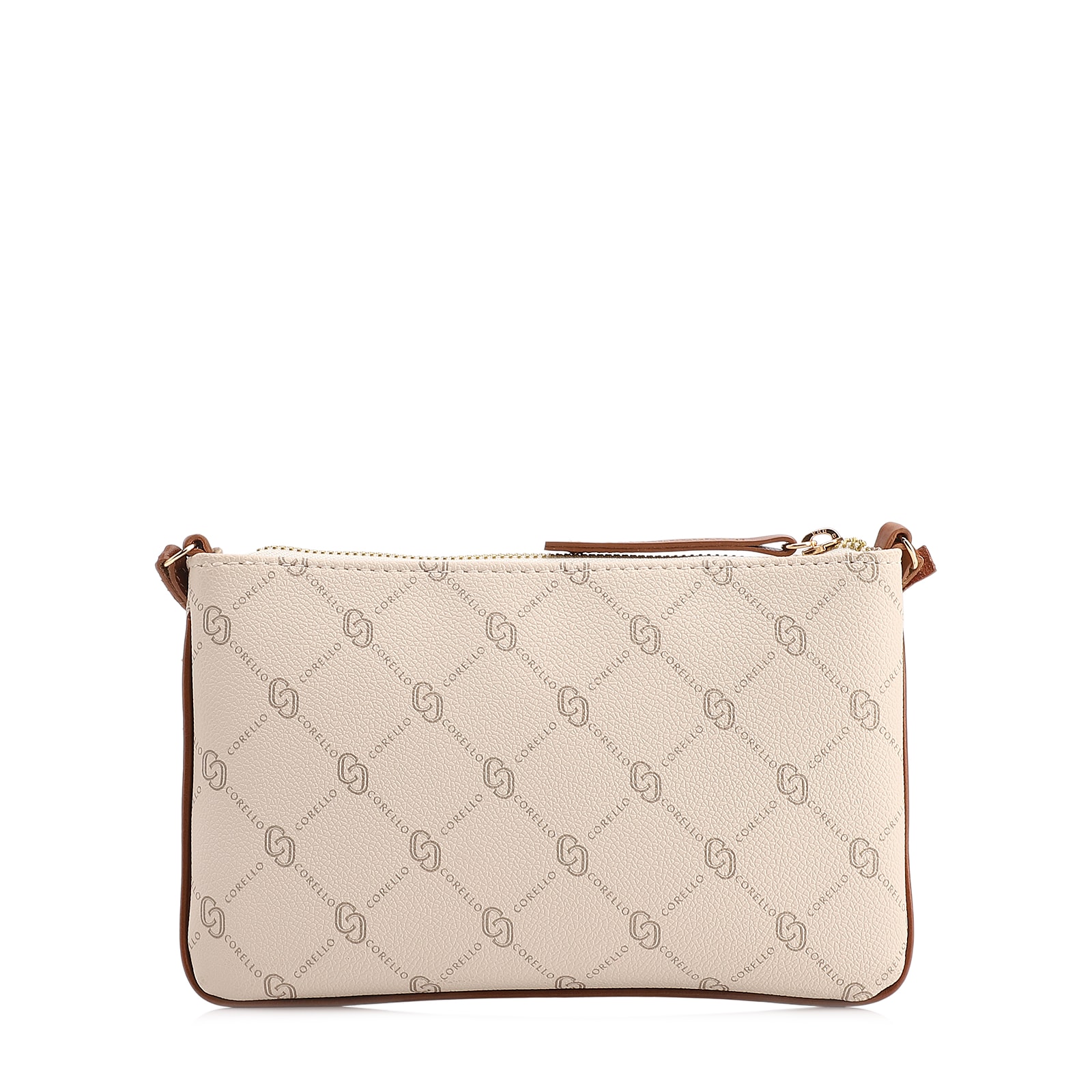 Bolsa Transversal Alt Monograma Off White