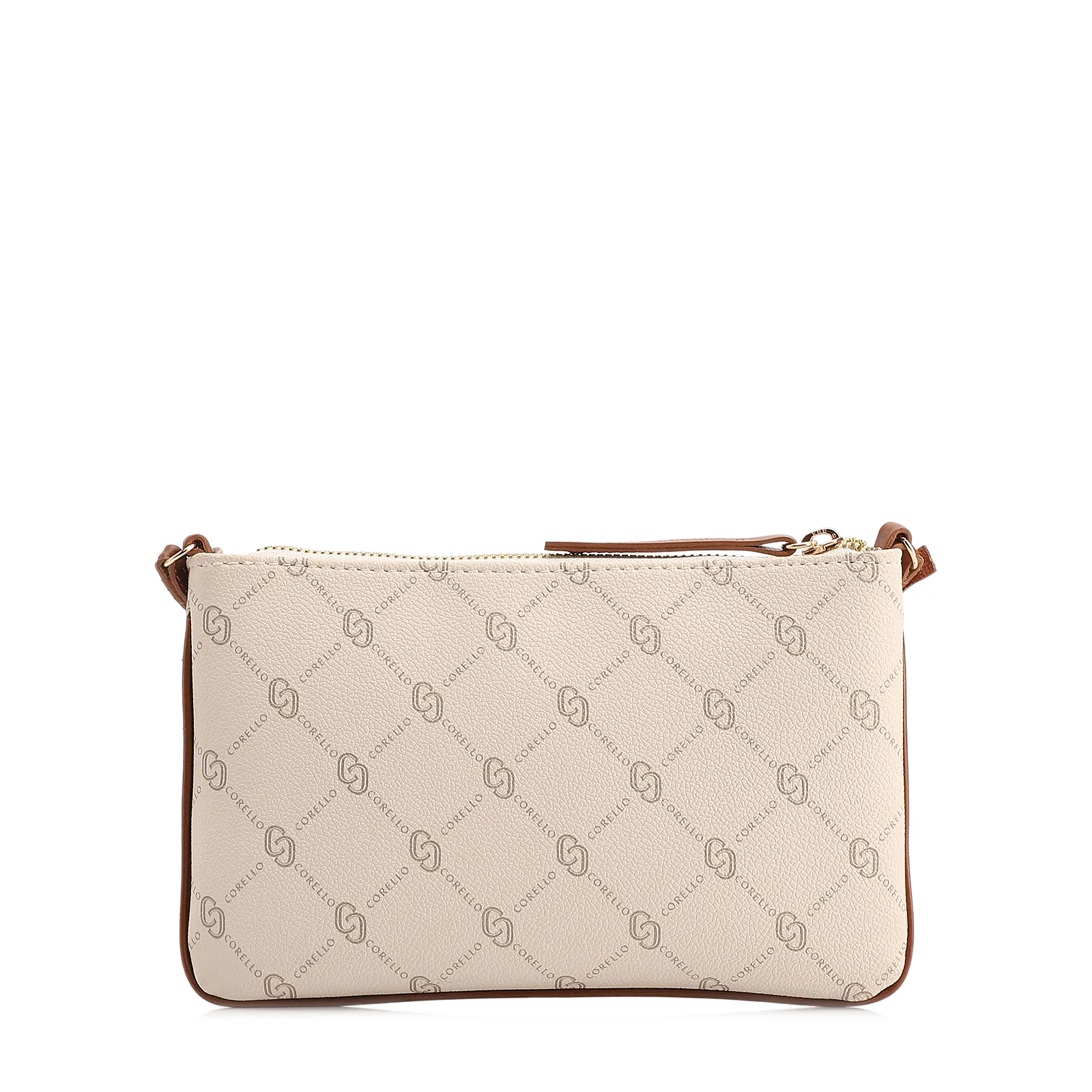 Bolsa Transversal Alt Monograma Off White
