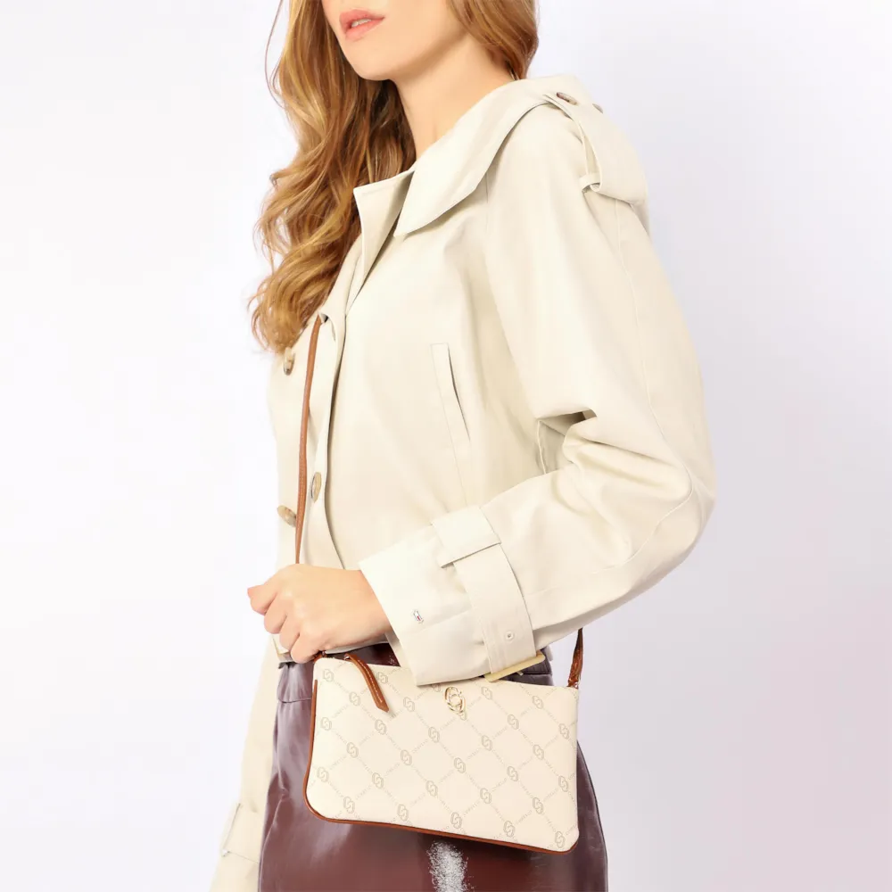 Bolsa Transversal Alt Monograma Off White - imagem 2