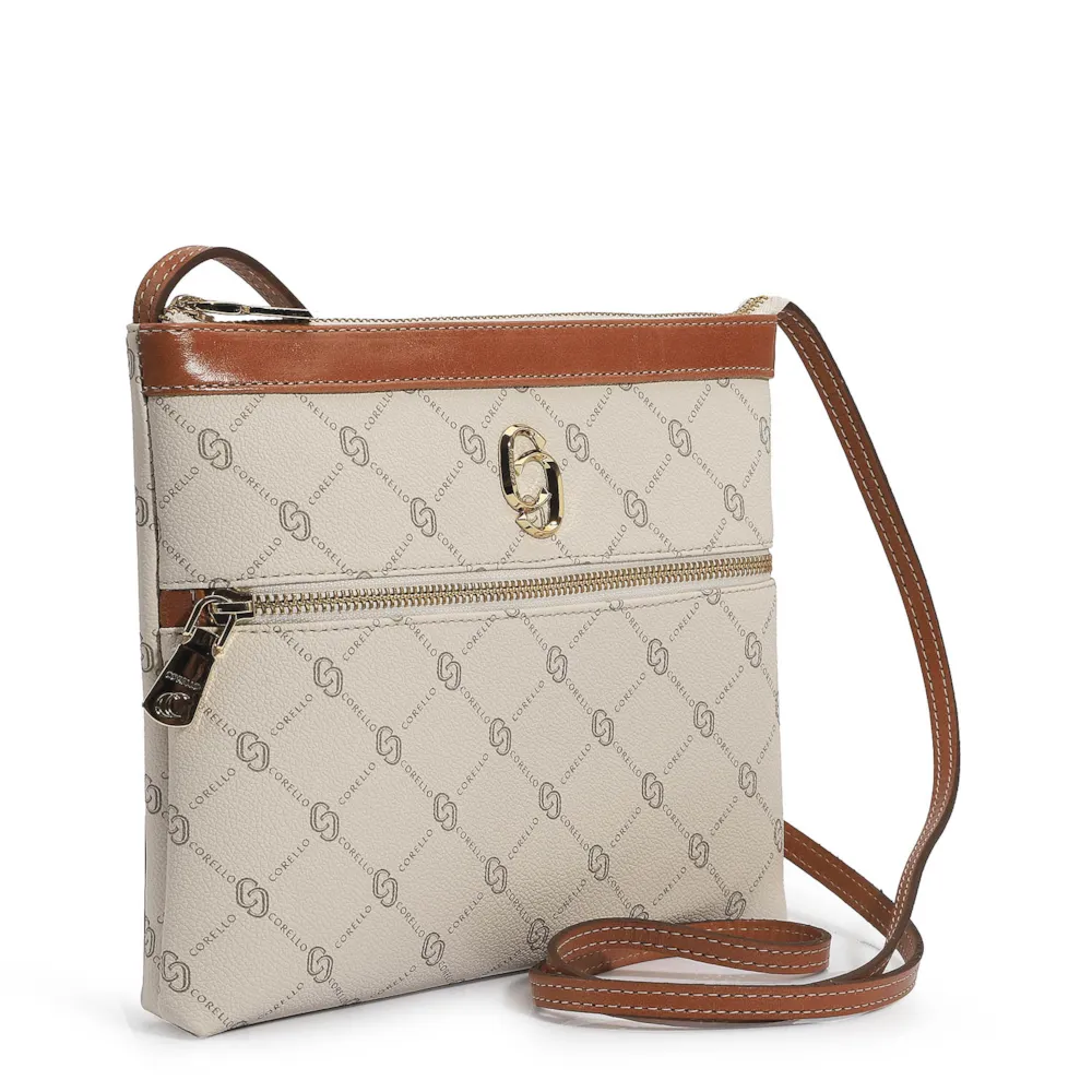 Bolsa Transversal Alt Monograma Off White - imagem 3