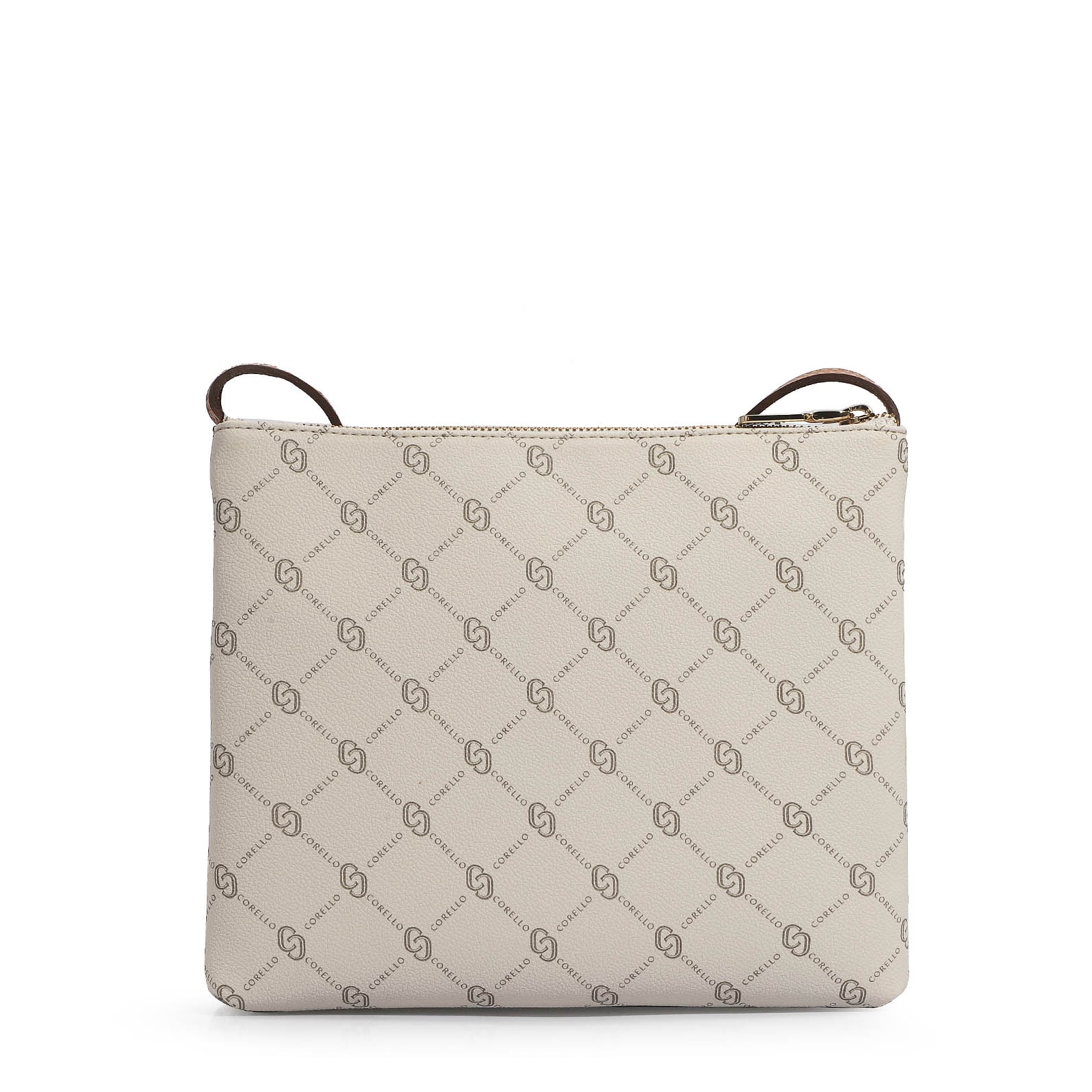 Bolsa Transversal Alt Monograma Off White