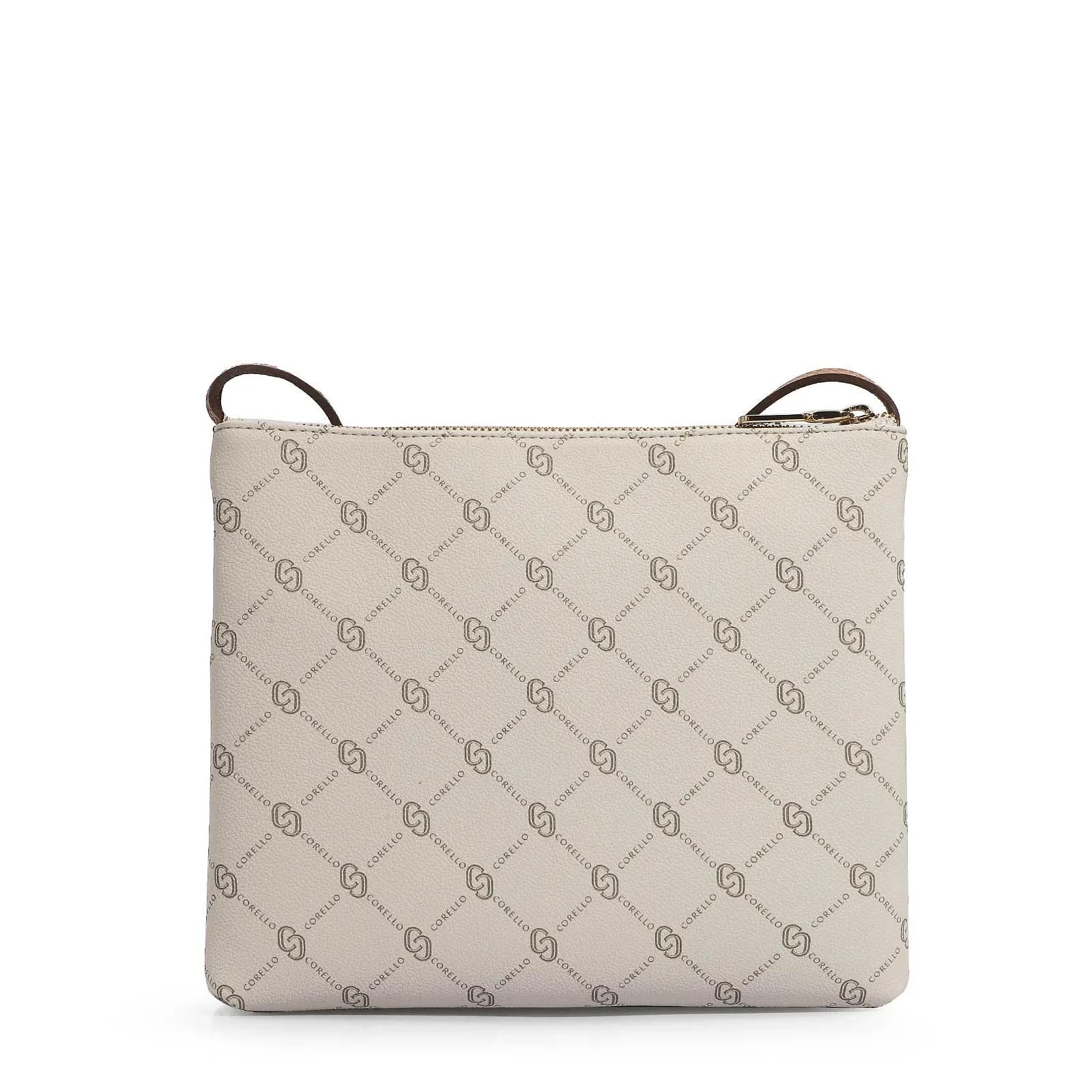 Bolsa Transversal Alt Monograma Off White