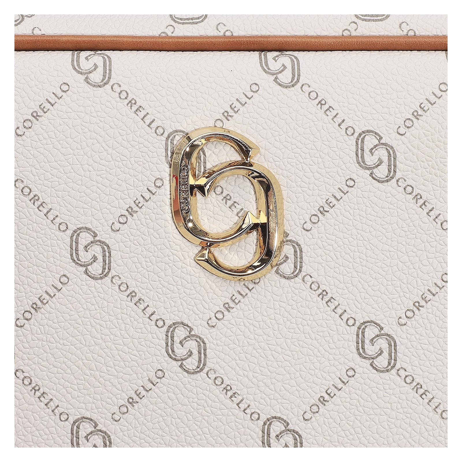 Bolsa Transversal Alt Monograma Off White