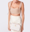 Bolsa Transversal Alt Monograma Off White - imagem 2