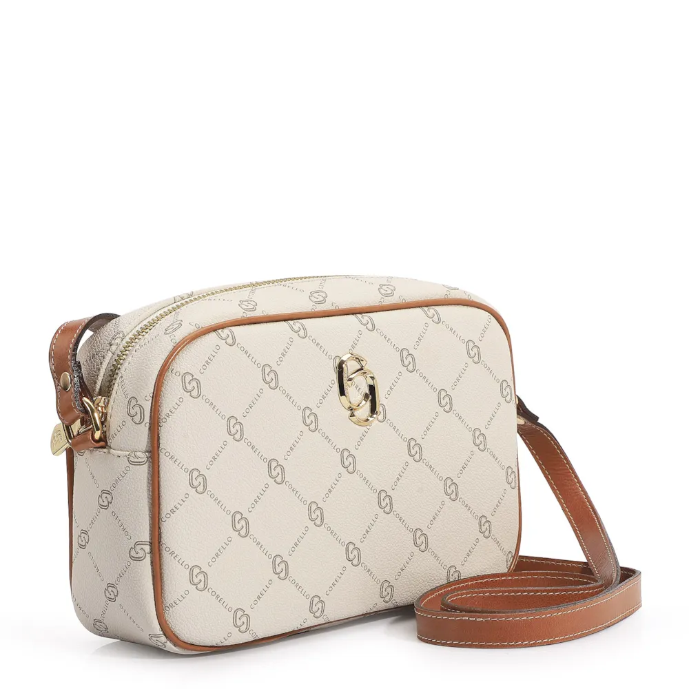 Bolsa Transversal Alt Monograma Off White - imagem 3