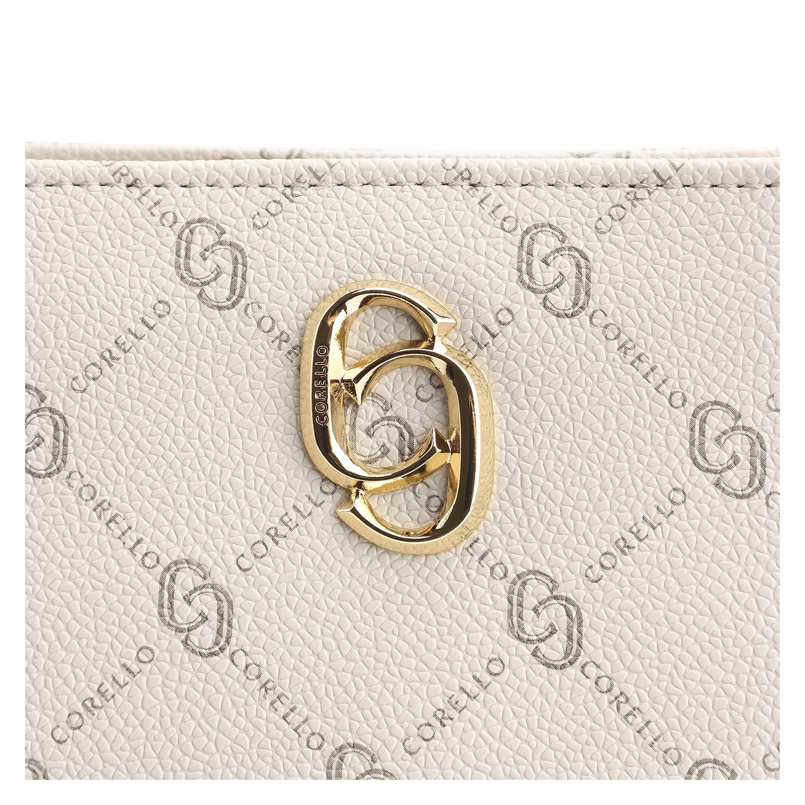 Bolsa Transversal Alt Monograma Off White