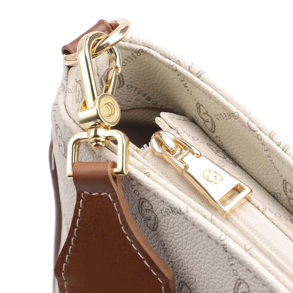 Bolsa Transversal Alt Monograma Off White - imagem 6