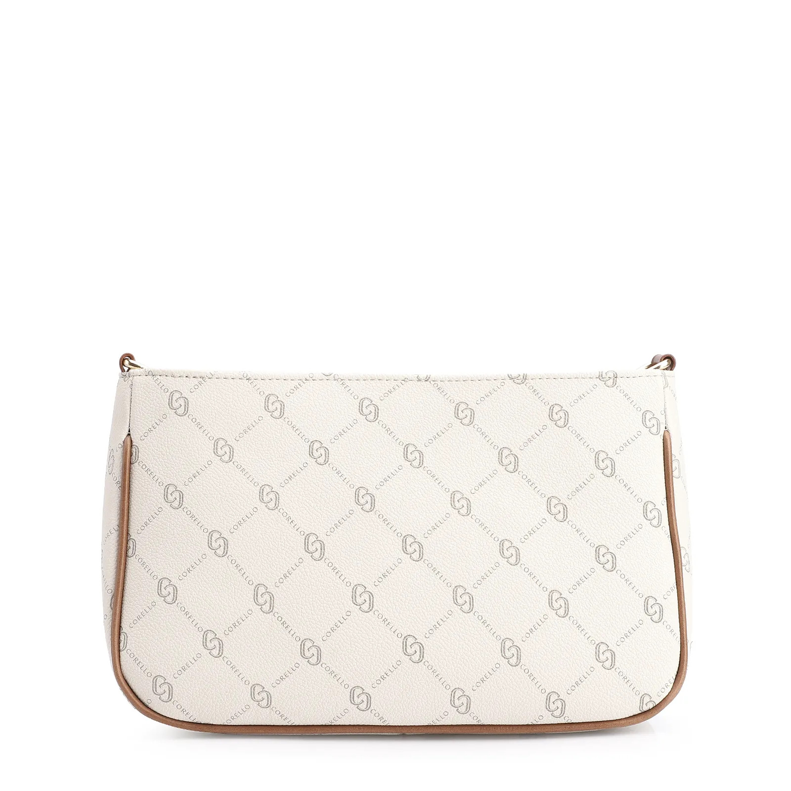 Bolsa Transversal Alt Monograma Off White