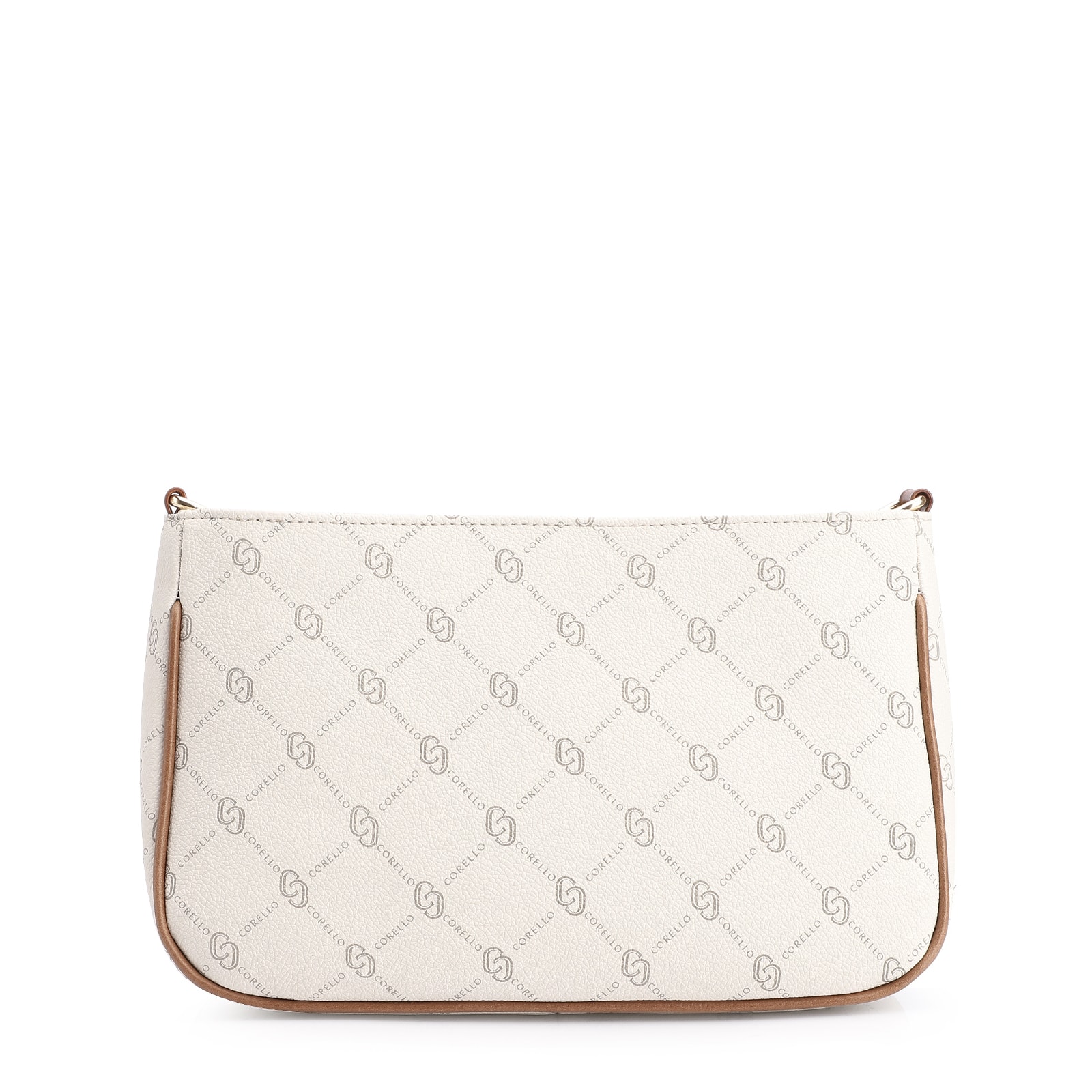 Bolsa Transversal Alt Monograma Off White