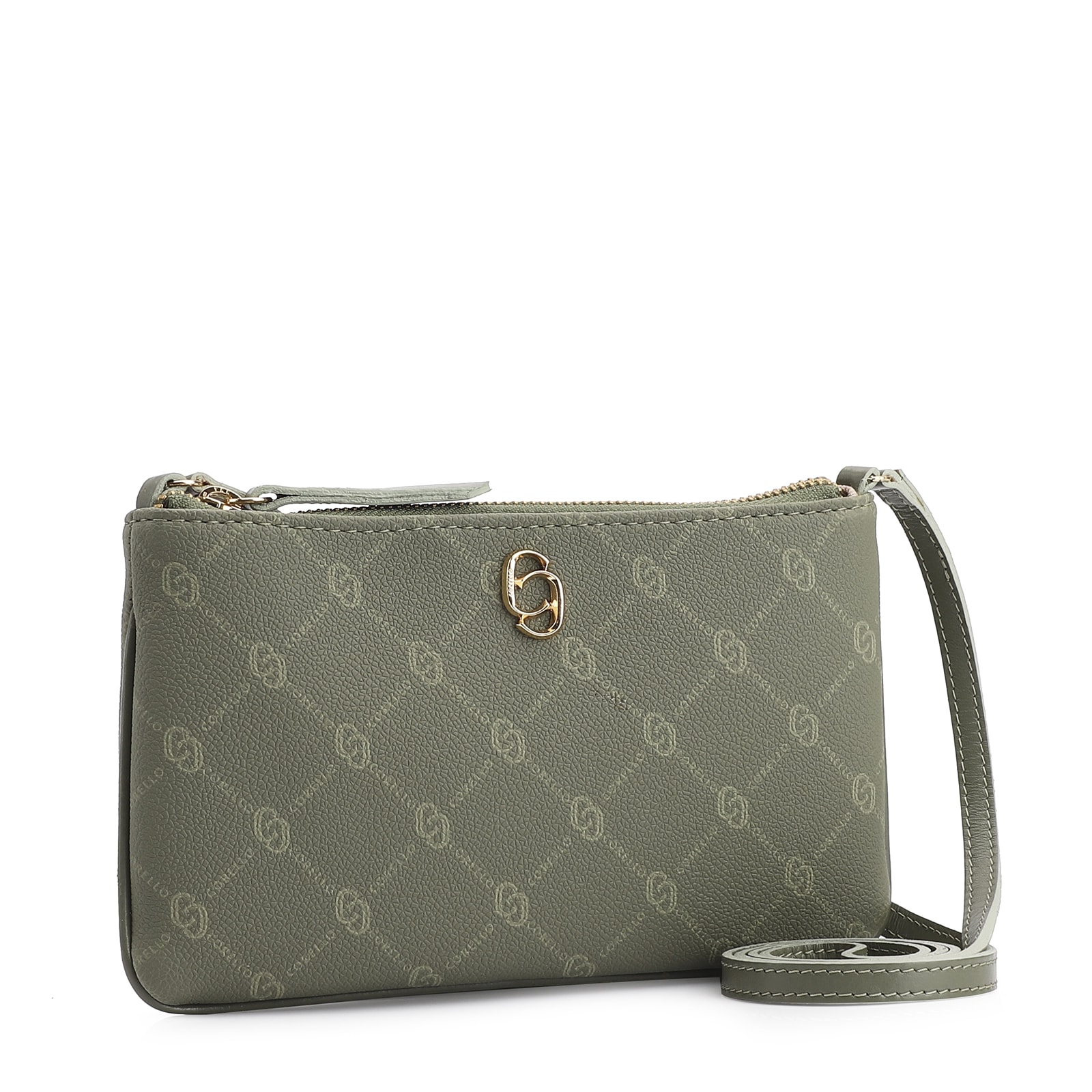 Bolsa Transversal Alt Monograma Verde