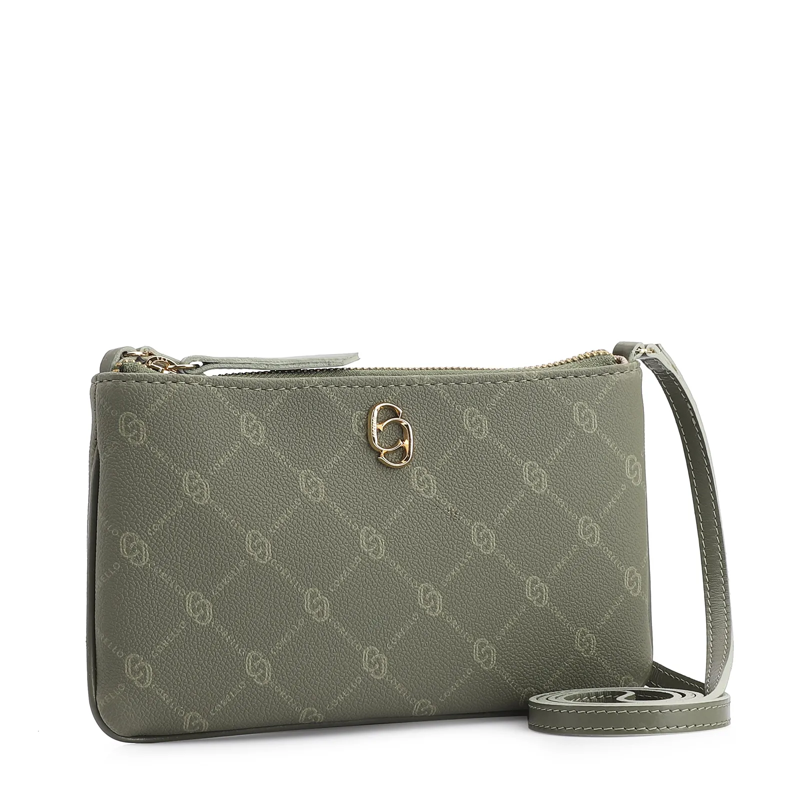 Bolsa Transversal Alt Monograma Verde
