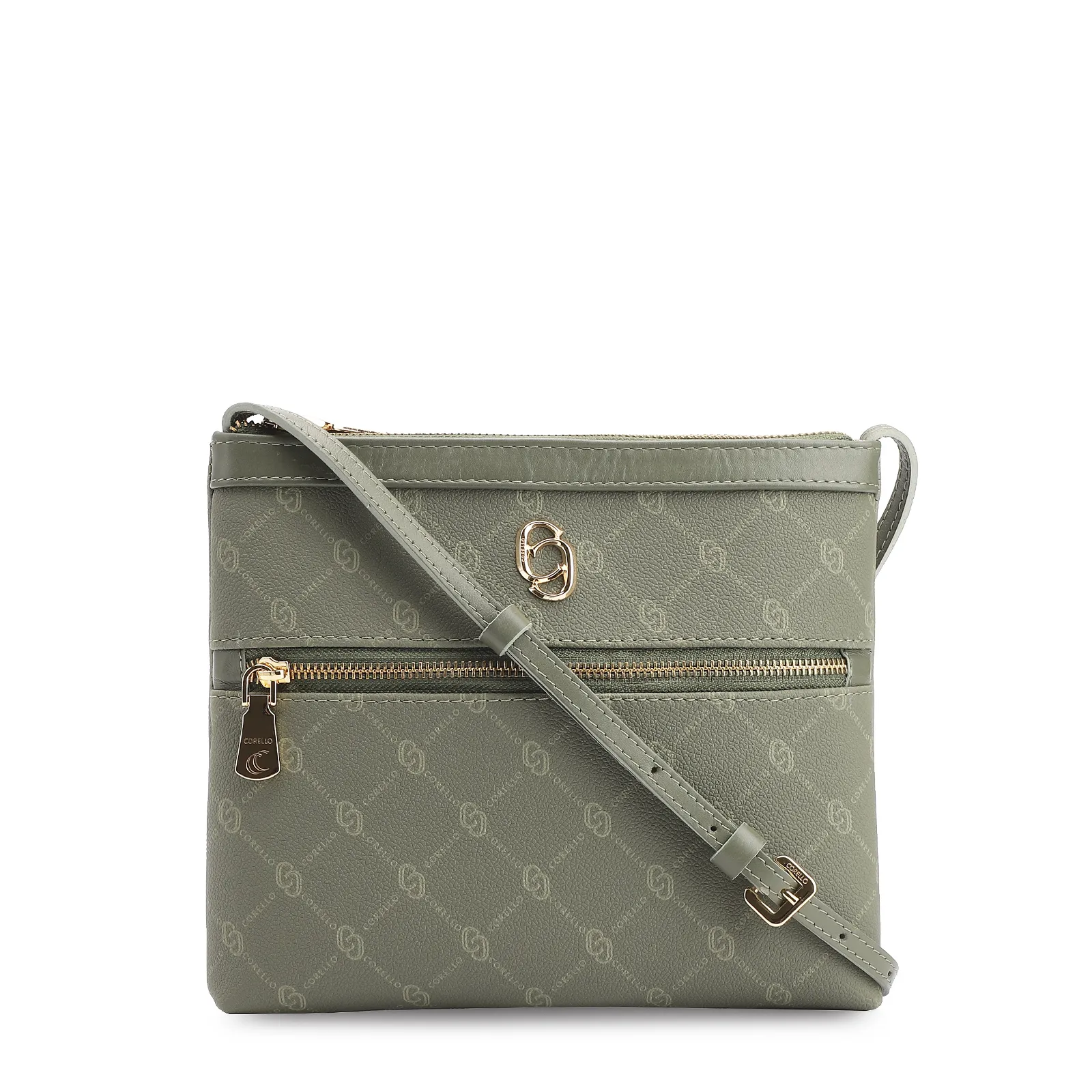 Bolsa Transversal Alt Monograma Verde