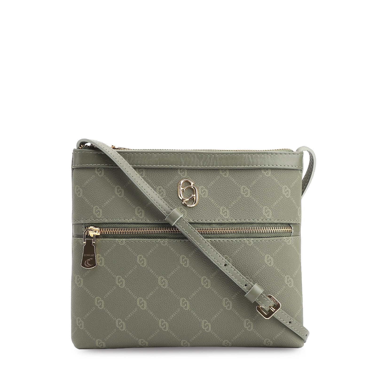 Bolsa Transversal Alt Monograma Verde