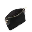 Bolsa Transversal Argola Couro Camurça/Couro Preto - imagem 4