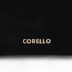 Bolsa Transversal Argola Couro Camurça/Couro Preto - imagem 6