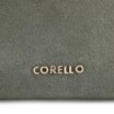 Bolsa Transversal Argola Couro Camurça Verde/Couro Verde - imagem 6