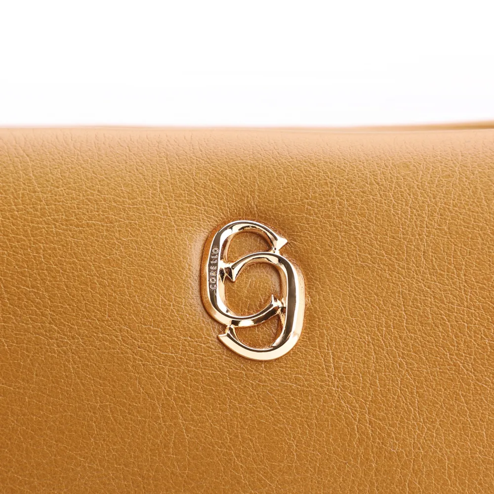 Bolsa Transversal Bag Charm Couro Amarelo - imagem 6