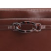 Bolsa Transversal Bridão Couro Marrom - imagem 5
